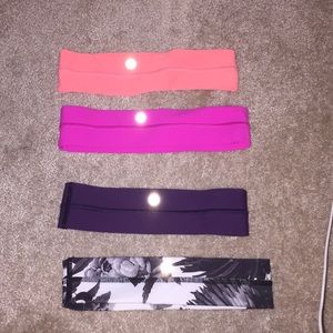 4 lululemon headbands